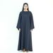 Voya Dark Green Satin Jacquard Dress - 3D Embossed Floral With Gold Weave - Formal Kaftan Style Gown For Eid, Wedding Guest & Special Occasions_ecoleips.com