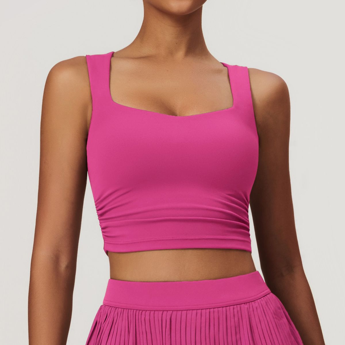 Zechuang Cloud Feel Sports Vest for Women Breathable Tight Fitting Beautiful Back Inner Wear for Yoga Running Fitness Yoga Wear_ecoleips.com