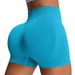 Women's Clothing Seamless new high waist yoga shorts for women running fitness tights waist and hip lifting high elastic sports leggings_ecoleips.com