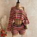 Women's American Style Summer Two Piece Set Asymmetrical Turtleneck Top With Shorts Spring/Autumn Suit_ecoleips.com