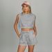 trendy Women's Casual Sporty Style Outfit, Short Sleeveless Tank Top And Shorts, Fashionable Two-piece Set_ecoleips.com