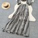 Snakeskin Two Piece Set For Women Lazy Style Casual Slimming Fashionable Trendy Elegant Suit Autumn_ecoleips.com