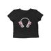 Independent Station Cross-Border Women's Fashion European And American Style Printed Regular Shoulder T-Shirt_ecoleips.com