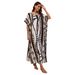 Women's Quick-Dry Beach Cover Up Long Robe - Floral Print Sun Protection Swimwear Cover-Up, Lightweight Bikini Wrap For Pool, Vacation_ecoleips.com