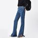 Women's Clothing Spring New High Waist High Slim Fit Split Retro Flared Pants Flared Jeans Women Spring_ecoleips.com