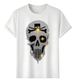 Women's T-Shirts Tshirt Muscle Freaks Skull Diamond Rocker Style_ecoleips.com