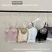 8705#American And European Style 2025 New Model Color-blocking Silver Sequined Mesh See-through Camisole_ecoleips.com