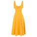 Strappy French Resort Backless, Sexy, European And American Style, Bow Tie, House Dress, Wow, Custom-made_ecoleips.com