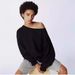 Oversized Drop Shoulder Streetwear Sweatshirt For Women - Chic Off-Shoulder Design, Thick Cotton Blend, Loose Fit, Trendy & Comfortable_ecoleips.com