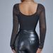Women's Clothing Low Cut Backless Waist Sexy Slim Long Sleeved Jumpsuit_ecoleips.com
