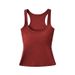Women's Clothing Summer New Eight Color Hot Girl Street Flaming Suspender Vest Women With Chest Pad Elasticity Slimming Outerwear_ecoleips.com