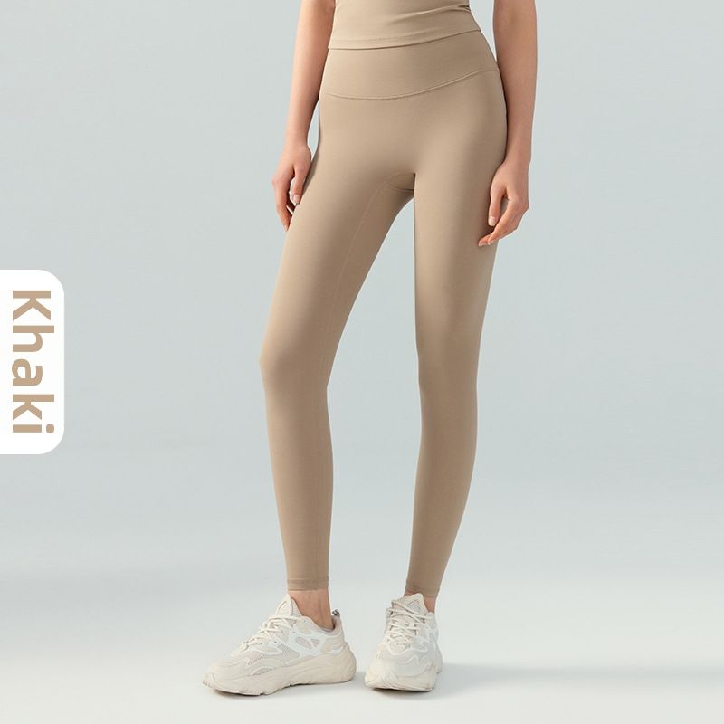 Lycra High-Waisted Yoga Pants For Women - Butter-Soft Squat-Proof Full-Length Leggings For Pilates, Running & Gym_ecoleips.com