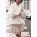 New Style Hot Girl Sequin Shorts Sexy Fashion Short Solid Color Pleated Skirt_ecoleips.com