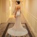 Chinese Retro Bride's Wedding Toasting Dress White Cheongsam American Slim Fit Evening Dress For Women In Stock_ecoleips.com