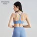 Women's Clothing Backless Push-Up Sports Bra Padded Anti-Sagging Fitness Yoga Vest Sexy Suspender Bra_ecoleips.com