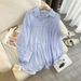 2025 Design Sense: Loose Lightweight Ice Silk Chiffon For Women's Summer 2025 New Sunscreen Shirt And Stylish Jacket_ecoleips.com