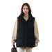Cold Siyu 90 White Duck Simple Versatile Autumn Winter New Solid Color Women's Warm Down Vest_ecoleips.com