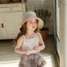 2026 Summer Strawberry Girl's Thin Cotton Soft Lace Trim Multi-Color Camisole T-Shirt In Stock_ecoleips.com