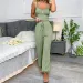 Spring Autumn Two Piece Pajamas Set For Women Sleepwear Lace Suspenders Tops And Long Trousers Sets Pijamas Loungewear_ecoleips.com