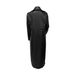 Oversized Faux Leather Coat – Longline Lapel Button-Up Jacket For Women (XS-XXL, Black/Burgundy/Khaki)_ecoleips.com