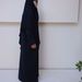 Fashionable Women's Robe 2-Piece Set Covering And Face Revealing Dual-Use Stylish Design_ecoleips.com