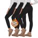 Women's Clothing Fleece-Lined Leggings For Women - Warm Thermal Stretch Pants, High Waist Tights For Winter, Soft & Comfortable, Plus Size Available_ecoleips.com