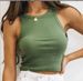 Women's Sleeveless Vest T-Shirt Solid Color Spring Summer Versatile Fashion Top for European American Styles_ecoleips.com