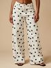 Women's Polka Dot Loose Casual mid Waist Non Stretch Denim Jeans European And American Foreign Trade Cross Border Goods New Arrivals_ecoleips.com