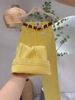 Plus-size Yellow Denim Jeans For Women, New Spring/summer Style, High-waisted, Casual, Loose, Slimming, Wide-leg,_ecoleips.com
