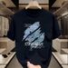 Men's Round Neck T-Shirt Pure Cotton Short Sleeve Printed Trendy Summer Top For Men And Women_ecoleips.com