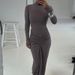 2024 Autumn Winter New European And American Foreign Trade Sexy Waist Slimming Solid Color Long Elegant_ecoleips.com