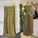 Elegant A-Line Midi Skirt For Women | Stretchy Waist Flowy Swing Skirt With Polka Dots & Pleats, Casual To Dressy_ecoleips.com