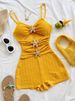 Women's Clothing Summer Casual Beach Jumpsuit With Starfish Decoration Hollowed Out Design European And American Style Top Suspender Jumpsuit_ecoleips.com