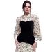 Elegant Rhinestone Patchwork Maxi Dress For Women - Stretch Knit Fabric, Flared Hem, Square Neckline, Long Sleeves (Beige, S-Xxl)_ecoleips.com