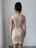 Elegant And Fashionable Long-Sleeved Skirt Dress With Fitted Waist, Women's Clothing For Autumn/Winter 2026_ecoleips.com