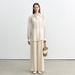 Suitable For All Seasons UMA WHITE Guangzhou Thirteen Factories Run Deng 25 Spring New Casual For Women Tall Straight Wide-Leg Long Pants_ecoleips.com