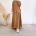 Women's Clothing Clothes Autumn Casual Shirt Autumn Clothing Half Length Skirt Suit Women_ecoleips.com