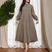 Cross-border Middle Eastern Eid Al-Adha Arab Dubai Muslim Daily Casual Robe Plus Size Dress_ecoleips.com