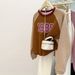 American-style Spring Autumn 2025 New Raglan Hoodless Sweatshirt For Women, Thin And Loose, Korean-style_ecoleips.com