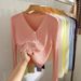 Women's Clothing V Neck Knitted Cardigan Women's Outerwear Jacket Spring And Summer Thin Shawl Sun Protection Top_ecoleips.com