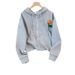 Women's Clothing Women Autumn and Winter Thin Hooded Cardigan Sports Two piece Suit Large Size Women's Suit_ecoleips.com