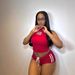Women's Clothing Hot Girl Print Slim Round Neck Sleeveless Top Hip Tie Shorts Suit_ecoleips.com