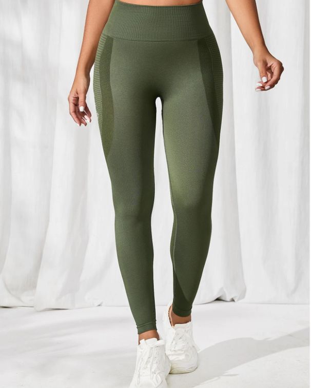 High-Waisted Seamless Yoga Pants for Women Peach Butt Training Sports Running Outdoor Butt Lifting Fitness Trousers_ecoleips.com