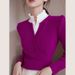 Women's Clothing Autumn New Black Wear Sweater Celebrity Design Niche High End Knitted Tops For Women_ecoleips.com