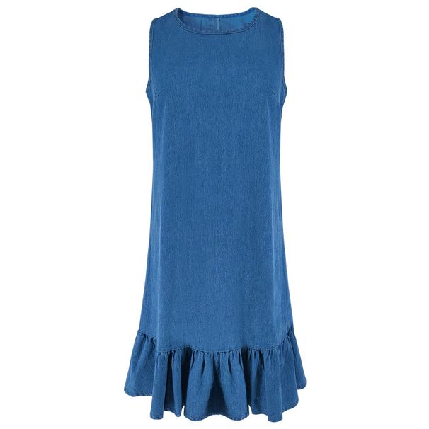 K Women's New Denim Dress Fashionable_ecoleips.com