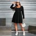 European And American Plus-size Women's Clothing 2026 Spring-summer New Style Waist-cinching Large Hem_ecoleips.com