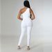 Voya Women's European And American Sexy Slim-fit Rhinestone One-piece Nightclub Outfit_ecoleips.com