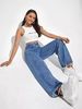 K New Denim Jeans For Women, Loose Straight Leg Pants_ecoleips.com