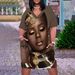 Girls Summer Dress Women's Fashion Short Sleeve Evening Party Dress Sexy Brand African Women Dress Boho Beach Dress Elegant_ecoleips.com