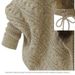 Aria Basics Aria Basics 2025 Spring Autumn Winter Fashion New European And American Batwing Sweater Loose Plus Size Knitted Lace-up Cardigan_ecoleips.com